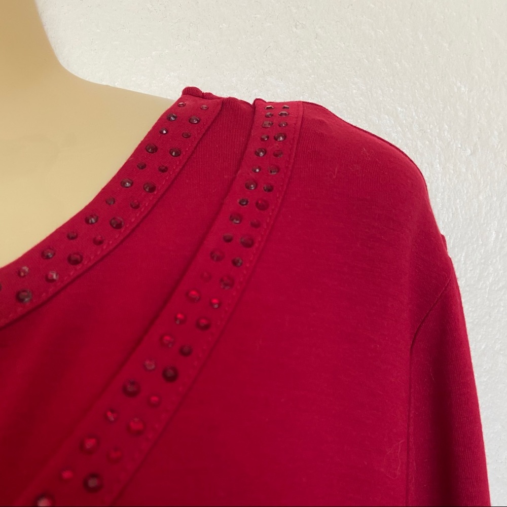 Talbots Red Sweater Set - Picture 5 of 15